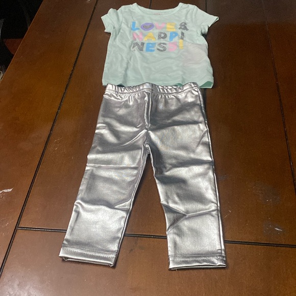 Isaac Mizrahi Other - Isaac Mizrahi girls shirt & Pants set. Size 12 M PRICE IS NEGOTIABLE